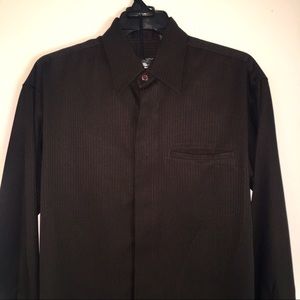 Montique Men’s Walking Suit/Two Piece Leisure Suit (Color: Dark Espresso Brown)